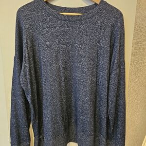 Womens Time&Tru Blue Sweater